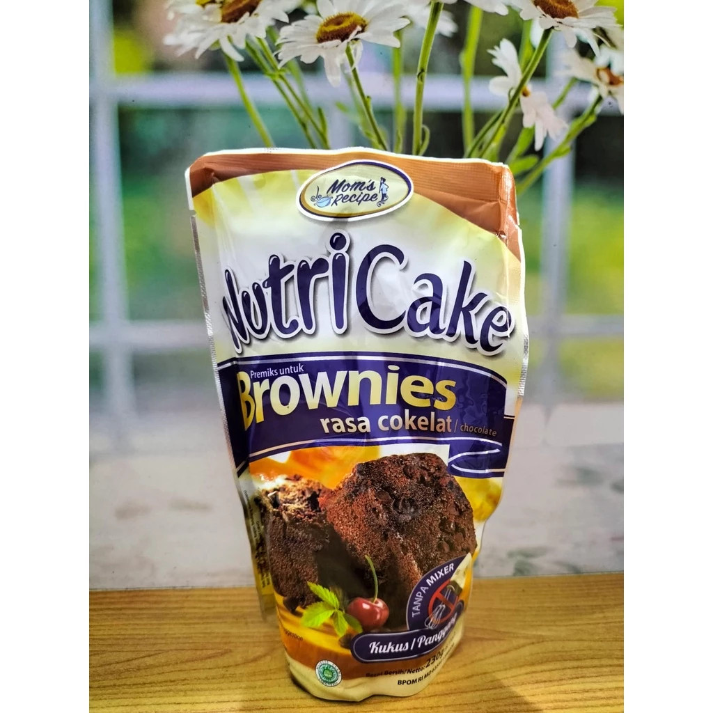 

(CKRAA) NutriCake Brownies Cokelat 230GR