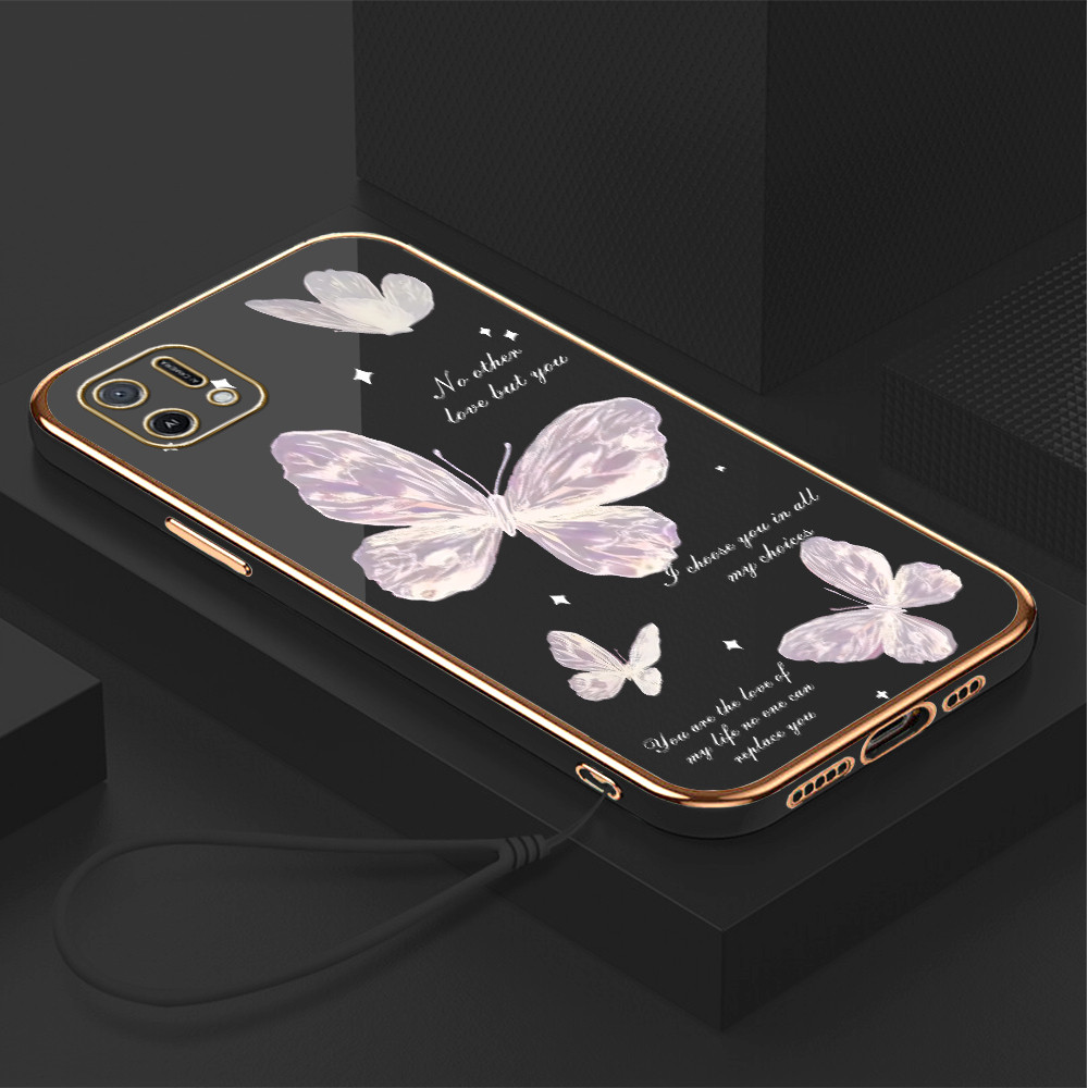 Casing Hp Untuk OPPO A16K A16E (Lanyard Gratis) Untuk Kesing Softcase Case Hp Sofcase Phone Sofcase 