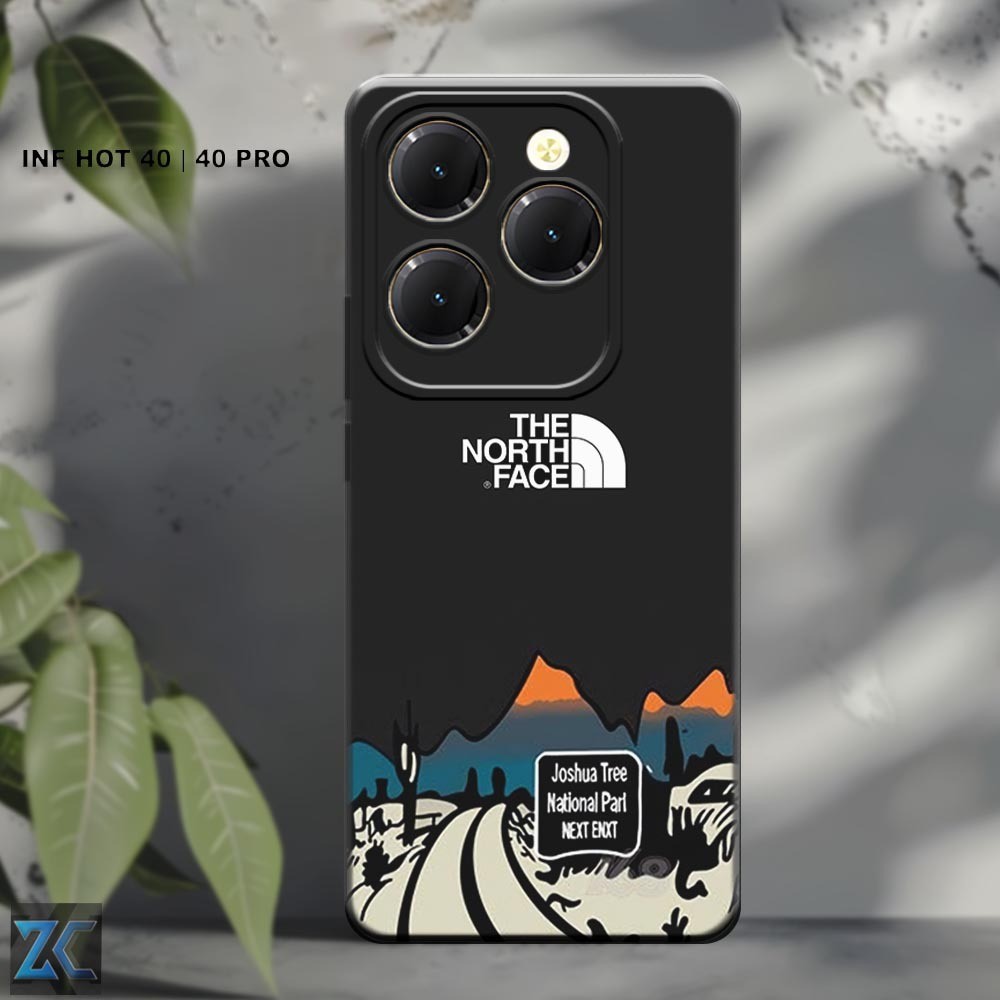(TB48) Softcase INFINIX HOT 40 | 40 PRO | Casing Hp INFINIX | Kesing anti slip | Motif TNF | Kesing 