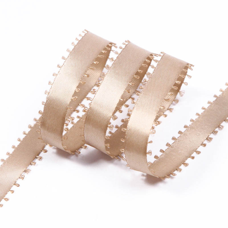 

5Yards Lace Edge Grosgrain Satin Ribbons DIY Hairwear Material Gift Box Bouquet Packaging Clothing Hat Decor Accessories