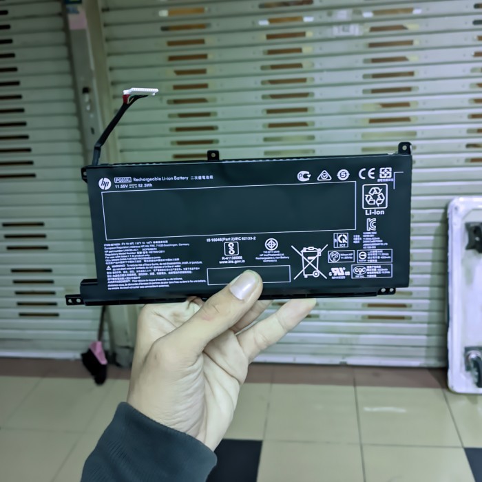 ORIGINAL Baterai hp Pavilion Gaming 15-dk0020tx 15-dk0068wm 15-dk1064tx PG03XL