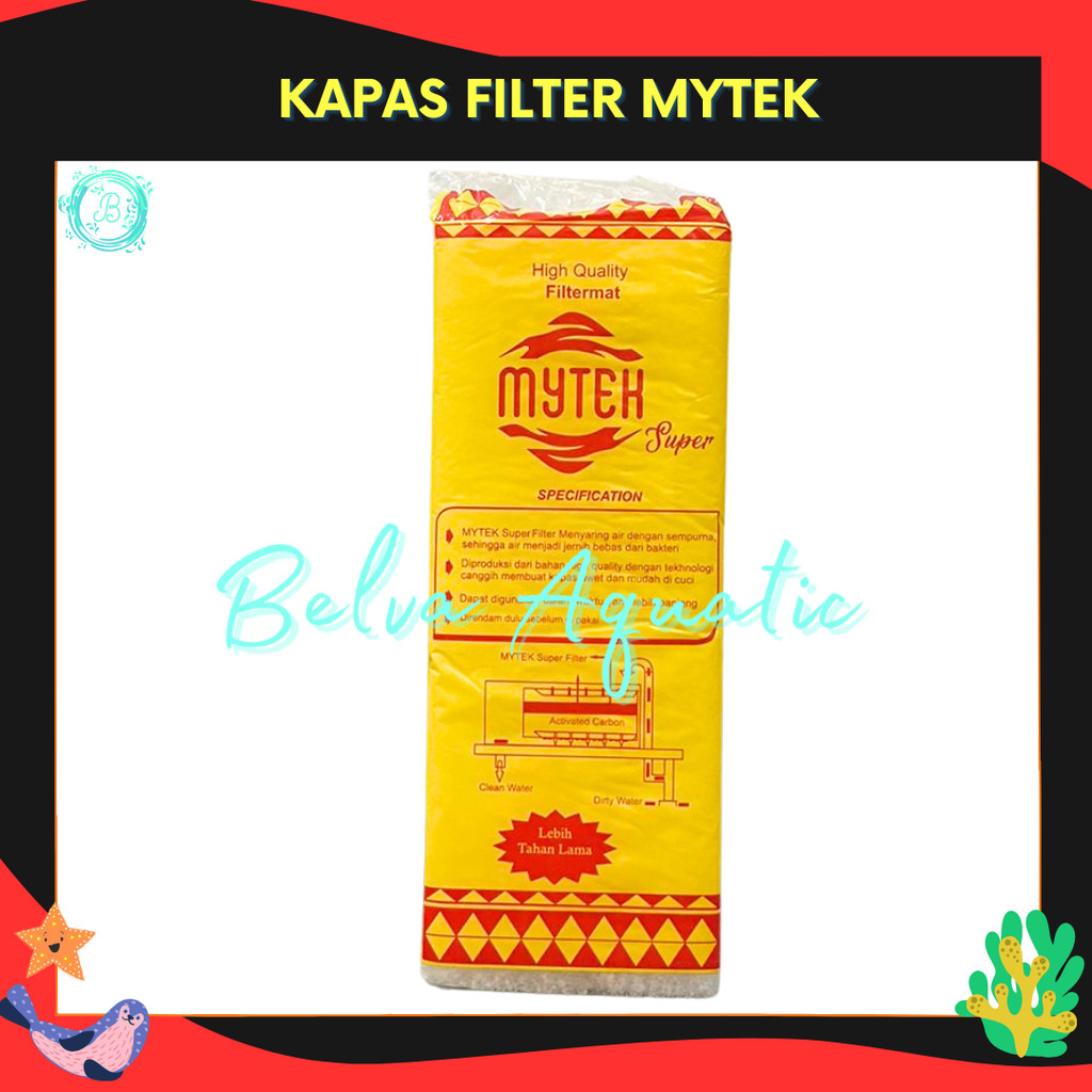 MYTEK Kecil Kapas Filter Aquarium Busa Filter Akuarium