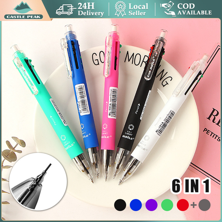 

Bolpoin Multifungsi 5 Warna + Pensil Mekanik - Kombinasi Writing Tool untuk Kantor/Sekolah