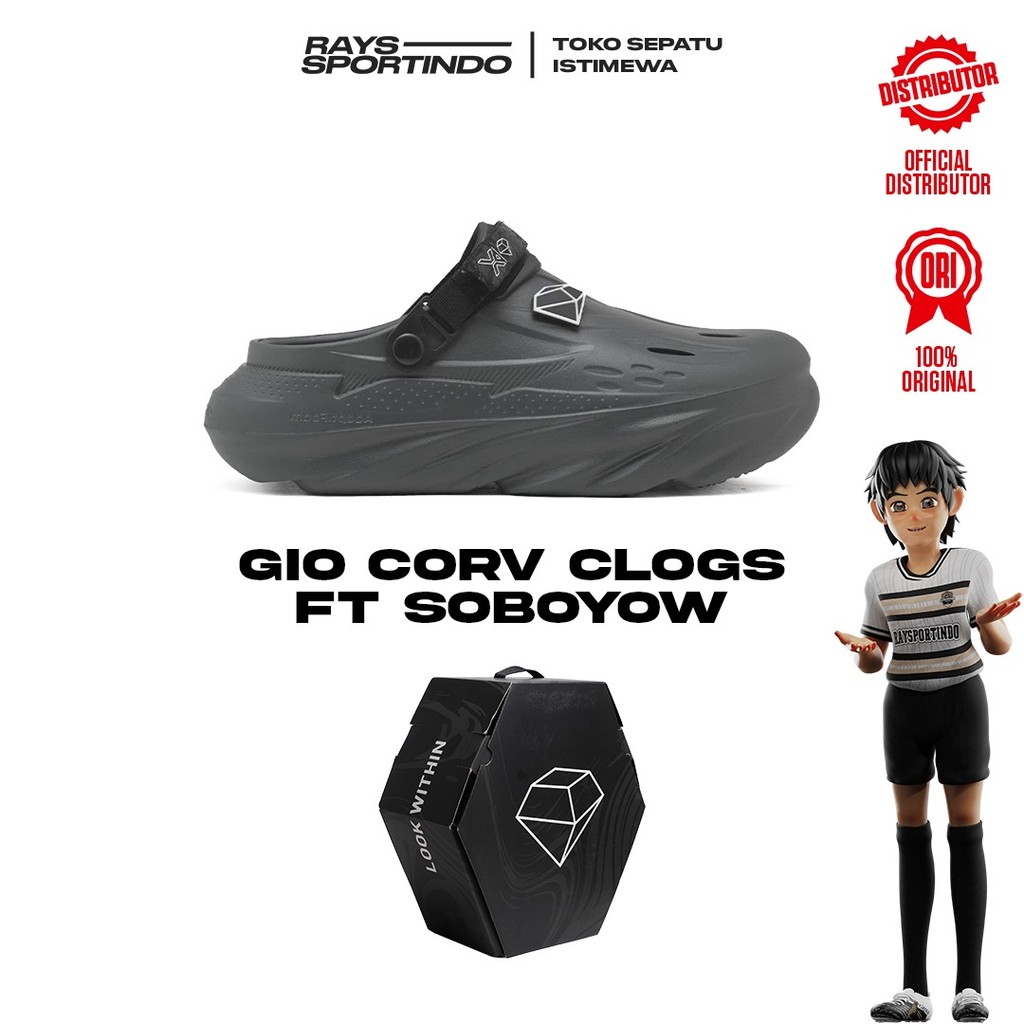 PORTO X SANDALS GIO CORV CLOGS FT SOBOYOW