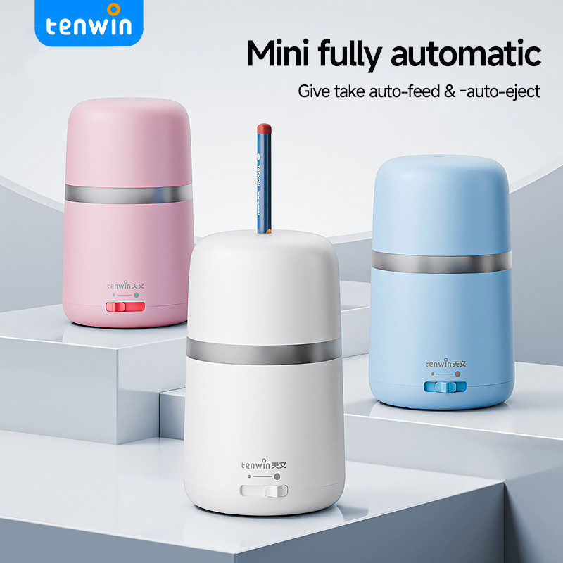 

Tenwin Automatic Pencil Sharpener Electric Sharpener Pencils Student Stationery Supplies School Nice Students Stationery 8813