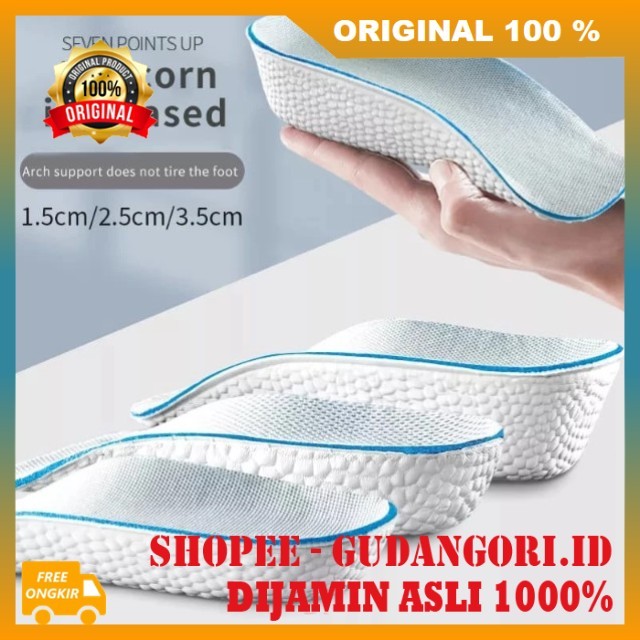 Height Lifting Insoles Insole Peninggi Badan Pria Wanita Sol Sepatu Peninggi Badan Alas Peninggi Sep