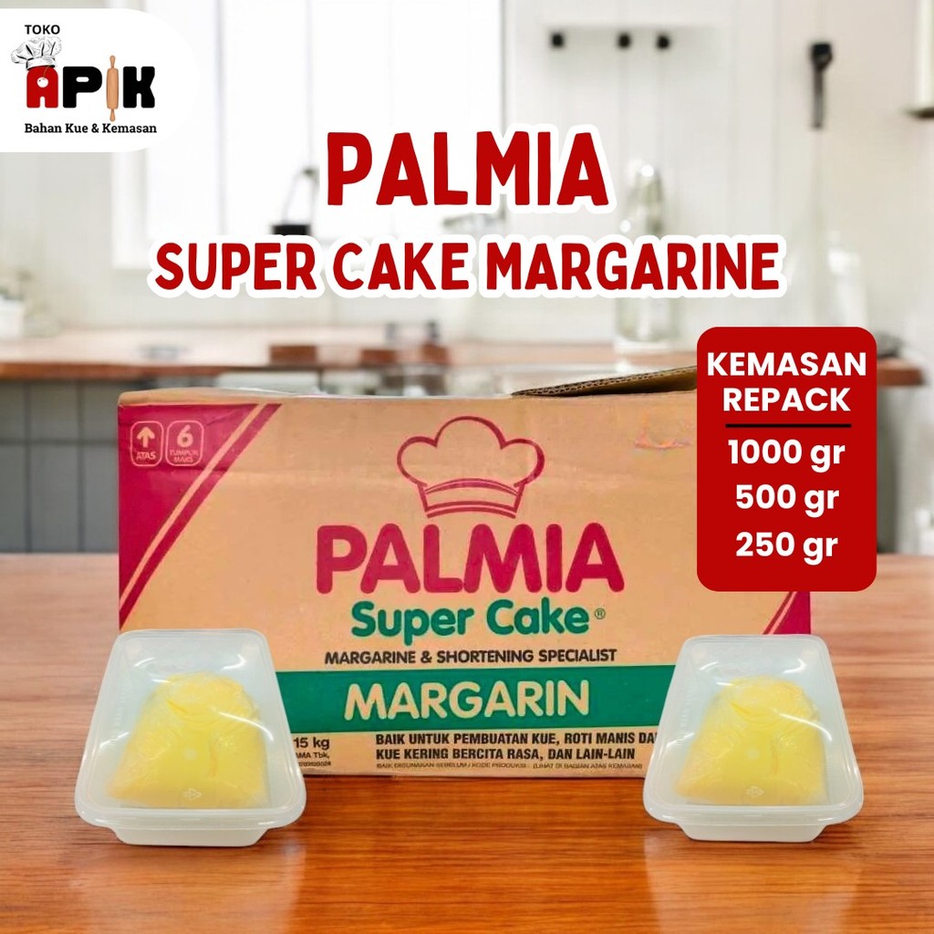

Palmia Super Cake Margarine Kemasan Repack 250 500 1000 gr
