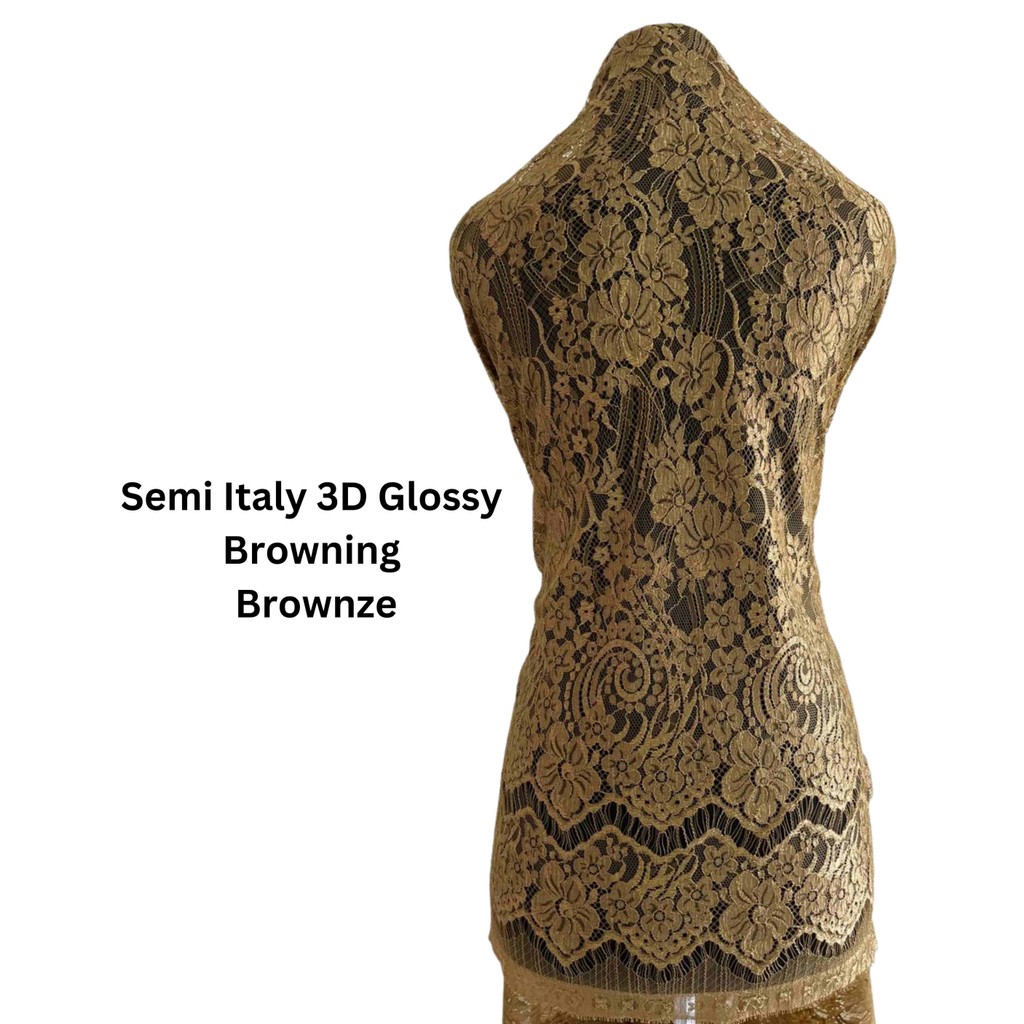 Brokat Rijek Premium Glossy 2.5m (Browning)