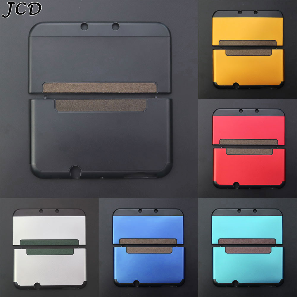JCD For New 3DS XL LL Controller Hard Aluminum Protective Case Top Bottom Protector Cover Housing Sh