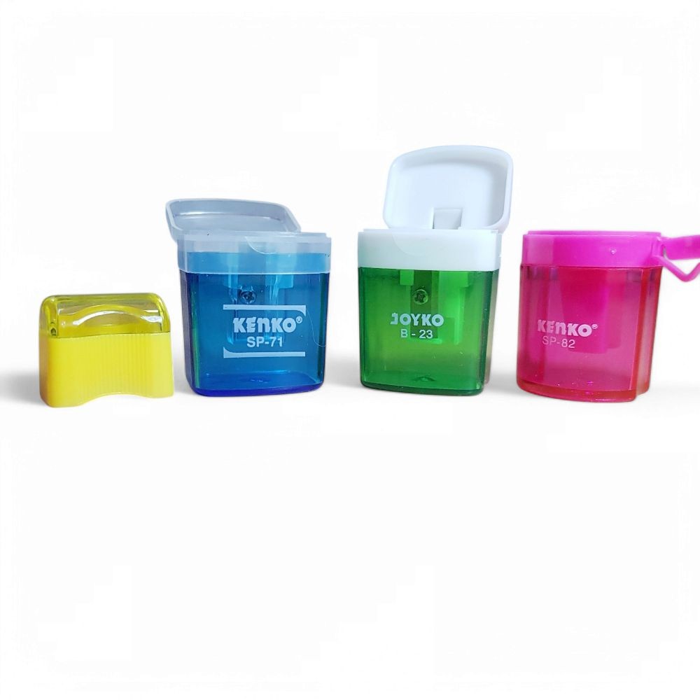 

AK Rautan Pensil Peralatan Anak Sekolah Pencil Sharpener Children School Stationery - Joyko & Kenko