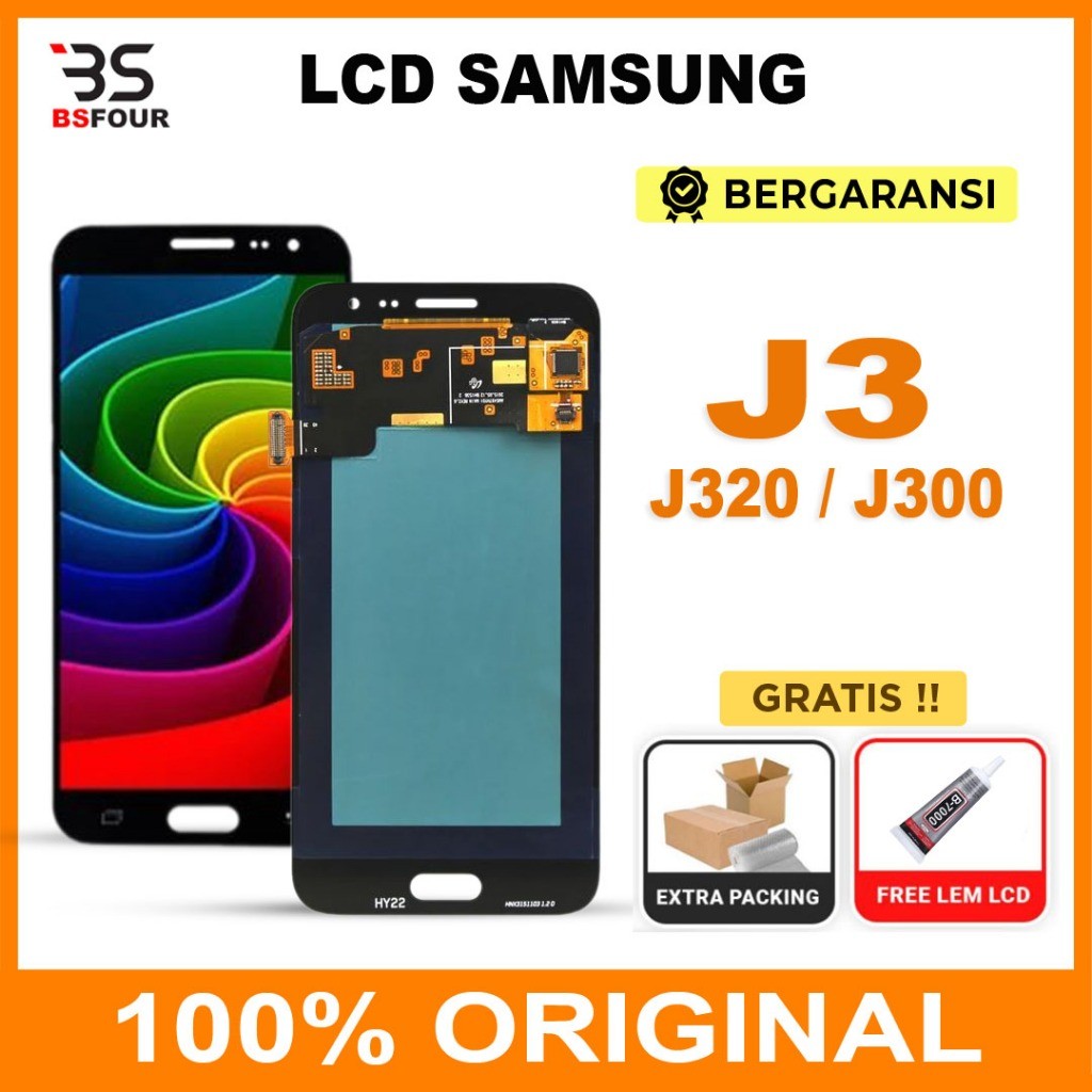 LCD SAMSUNG J3 / J320 / J300 / J3 2016 FULLSET TOUCHSCREEN