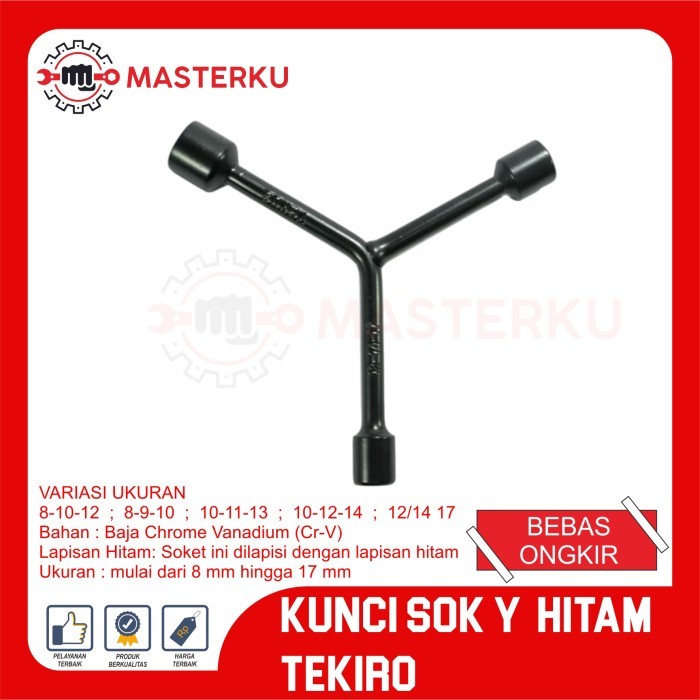 KUNCI SOK Y TEKIRO / KUNCI SOK Y HITAM TEKIRO / KUNCI SOK TEKIRO / KUNCI PAS Y TEKIRO / KUNCI SOK Y 