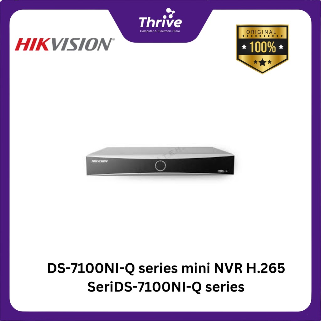 DS-7100NI-Q series mini NVR  H.265 Series DS-7104NI-Q1/M