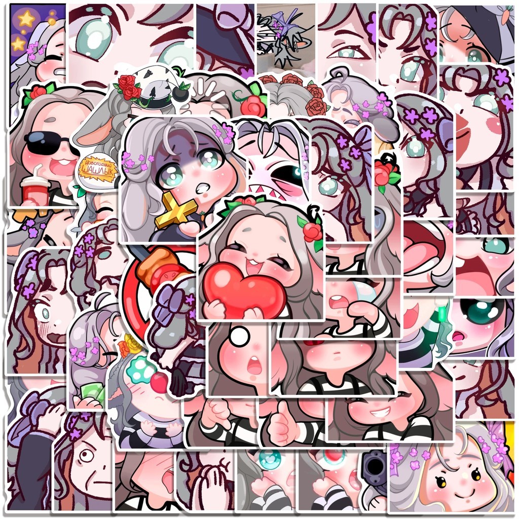 

COD 50 Pcs Stiker TIMORA RABBIT Lucu Anti Air Untuk Dekorasi Notebook Sepeda Skateboard Handphone