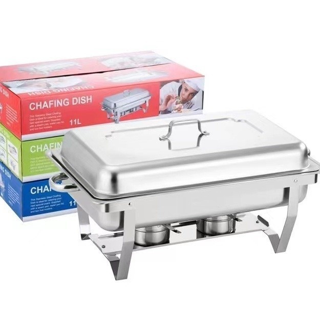Wadah Saji Prasmanan Stainless Steel Tebal