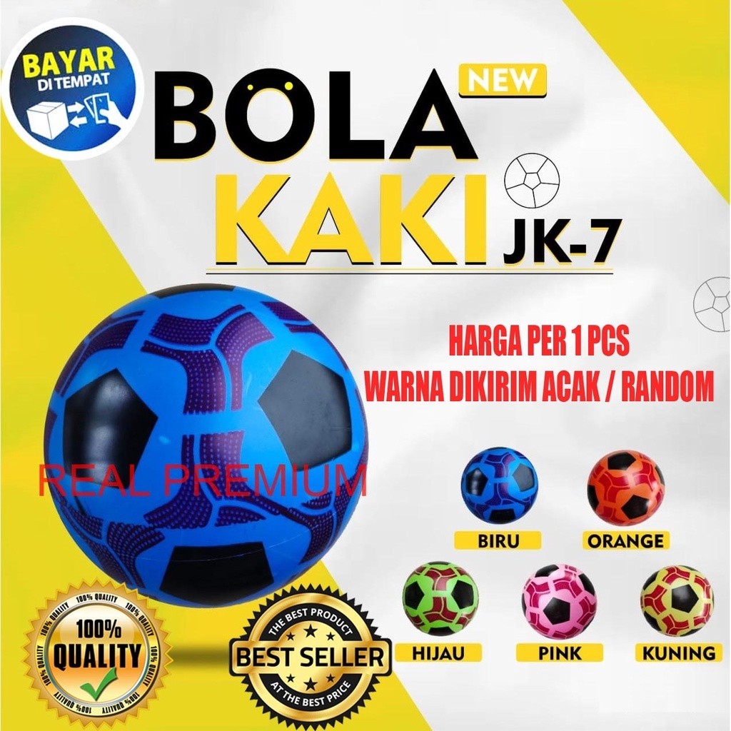 MAINAN BOLA KAKI KARET ANAK / SEPAK BOLA ANAK MURAH
