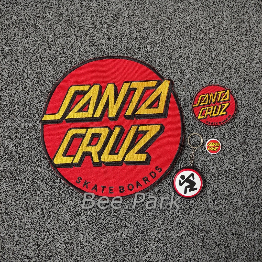 Backpatch Bordir Jahit Satu Set/Patch Punggung Santa Cruz/Backpatch Bordir Jahit
