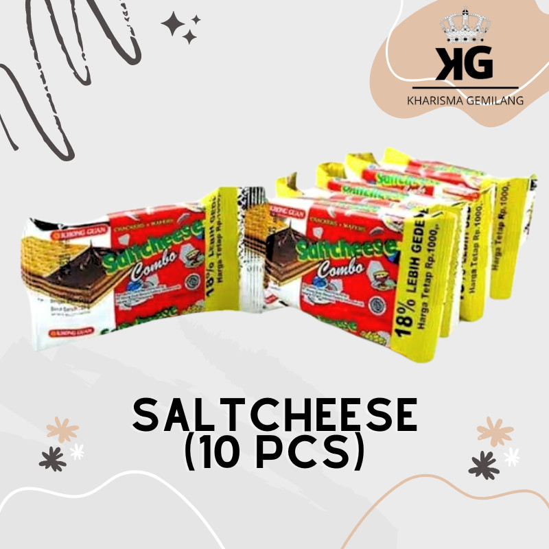 

KG - SALTCHEESE COMBO (10 PCS) Snack Cemilan Biskuit Coklat Anak Dewasa Murah Renceng