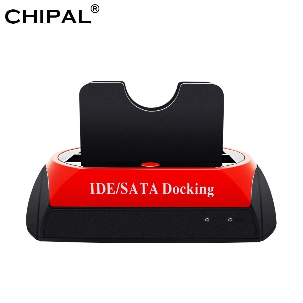CHIPAL 2.5'' 3.5'' HDD Docking All in One Dock Station eSATA USB 2.0 to IDE SATA External Hard Disk 