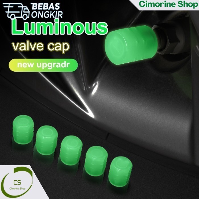 pentil penutup ban glow in the dark 1 pcs CS