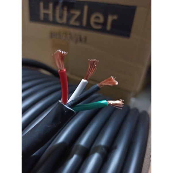 Kabel speaker isi 4 x 2.5 mm HUZLER - Jual Meteran