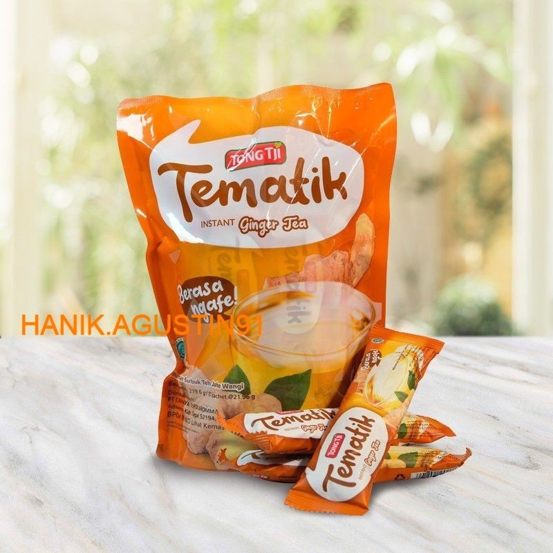 

Tong Tji Tematik, Teh Jahe Instant Pouch isi 10 sachet ss91