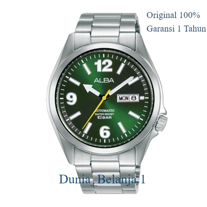 Original 100% Alba  Automatic AL4407X1 AL4407 Jam Tangan Pria Garansi Resmi 1 Tahun