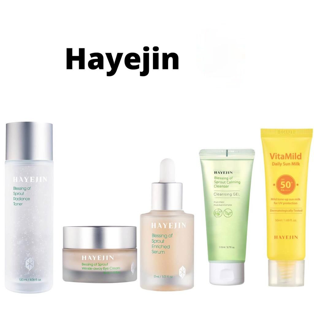HAYEJIN All SERIES - CLEANSER, TONER, SERUM & MOISTURIZER