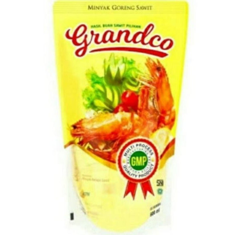 

Minyak goreng grandco kemasan refill 1 liter