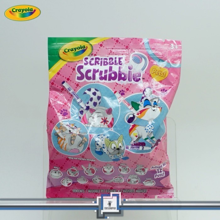 

Crayola Scribble Scrubbie Pets Surprise Single Blind Pack