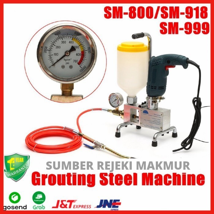 MESIN INJEKSI PU, EPOXY ALAT INJEKSI BETON GROUTING MACHINE EPOXY 999