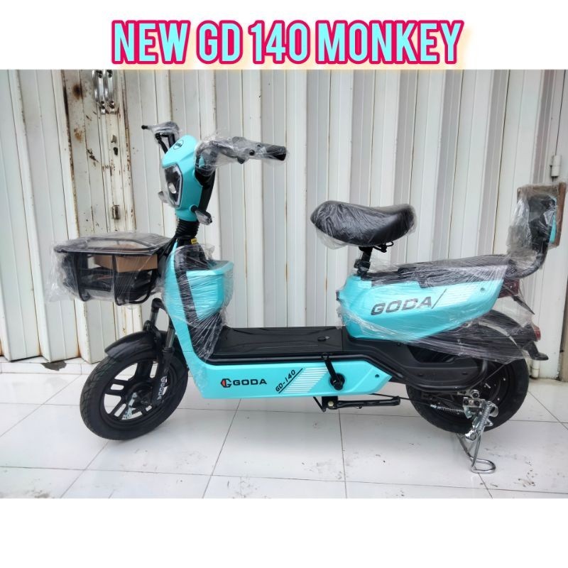 Sepeda Listrik GODA 140 Monkey Free ongkir P Jawa