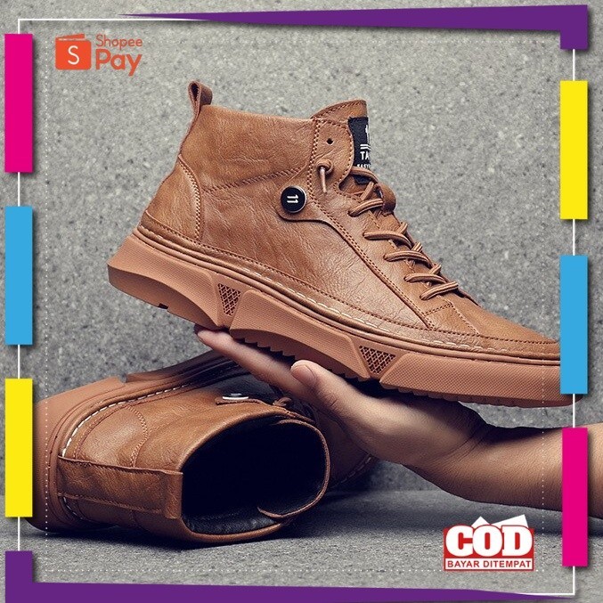 UKURAN SIZE 37 38 39 40 41 42 43 44 45 / Sepatu Pria Sneakers Cowok - Sneakers Pria Casual MARTIN LU