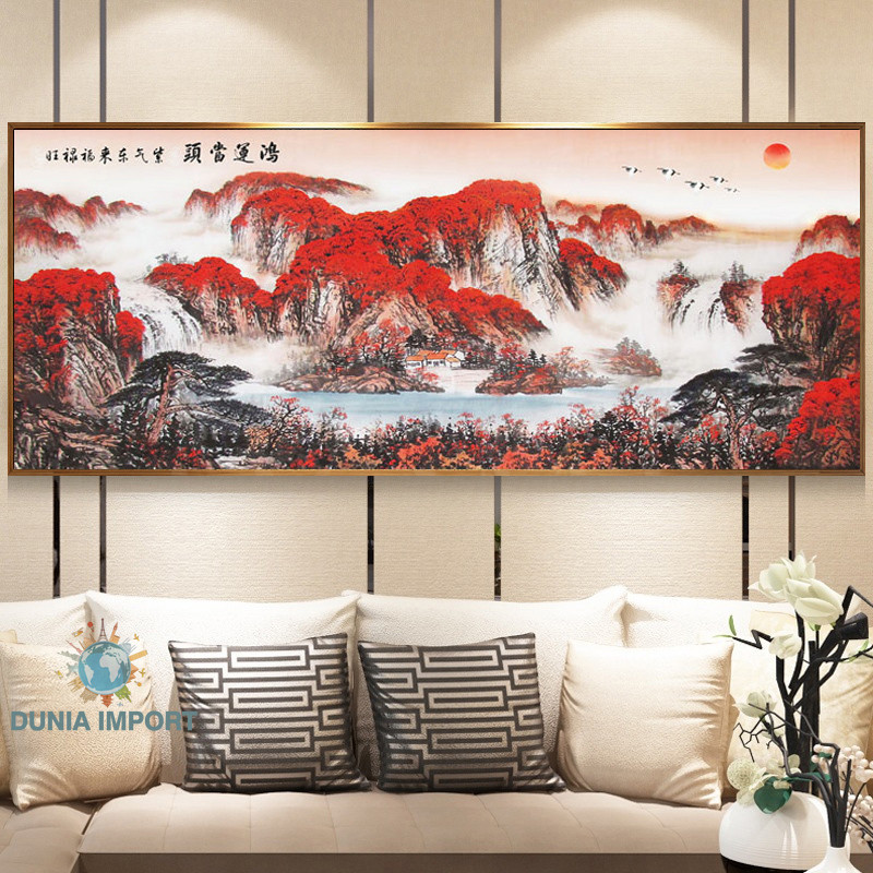 

DIY Diamond Painting Lukisan Berlian 5d Penuh Berlian Pemandangan Pemandangan Batu Bata Titik Berlian Bordir Kruistik 2024 Ruang Tamu Gaya Baru Keberuntungan Di Kepala