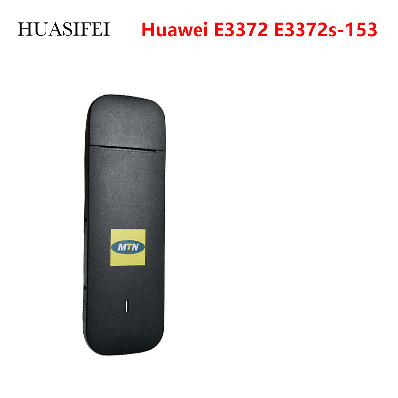 Unlocked Huawei E3372 E3372s-153 4G LTE 150Mbps USB Stick Dongle Modem Wifi Sim Card Modem 4g With 2