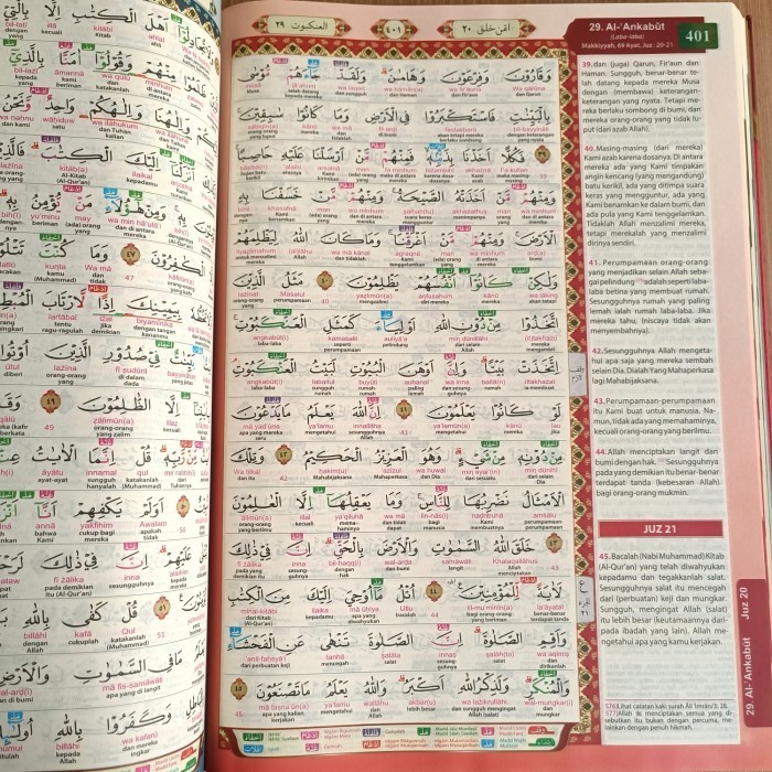 Terlaris ✨ -Alquran Asy-Syifa Terjemah Latin Perkata B4, Al-Quran Asy syifa Jumbo