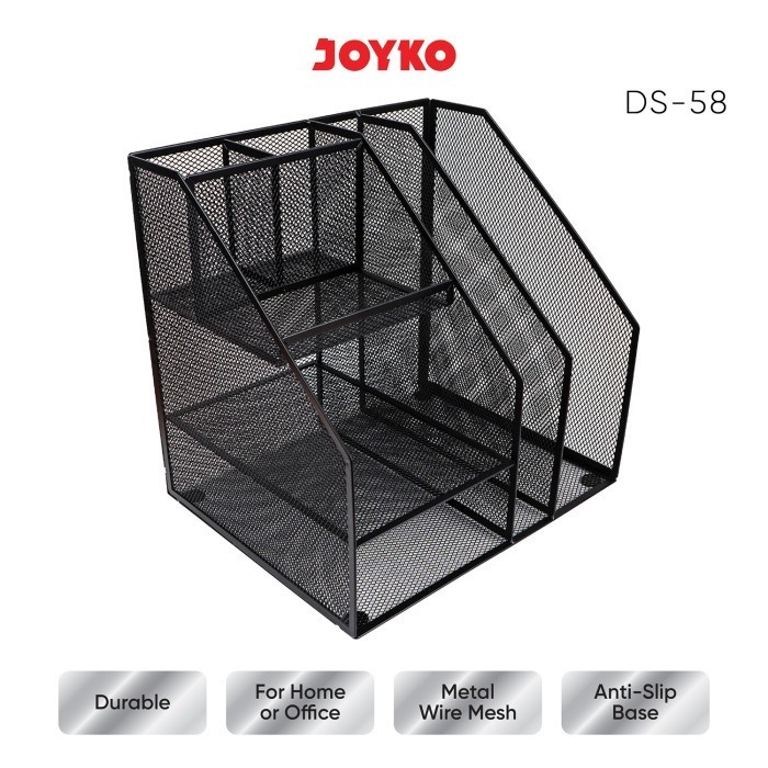 

Desk Set Pen Holder Tempat Alat Tulis Jaring Jala Joyko DS-58
