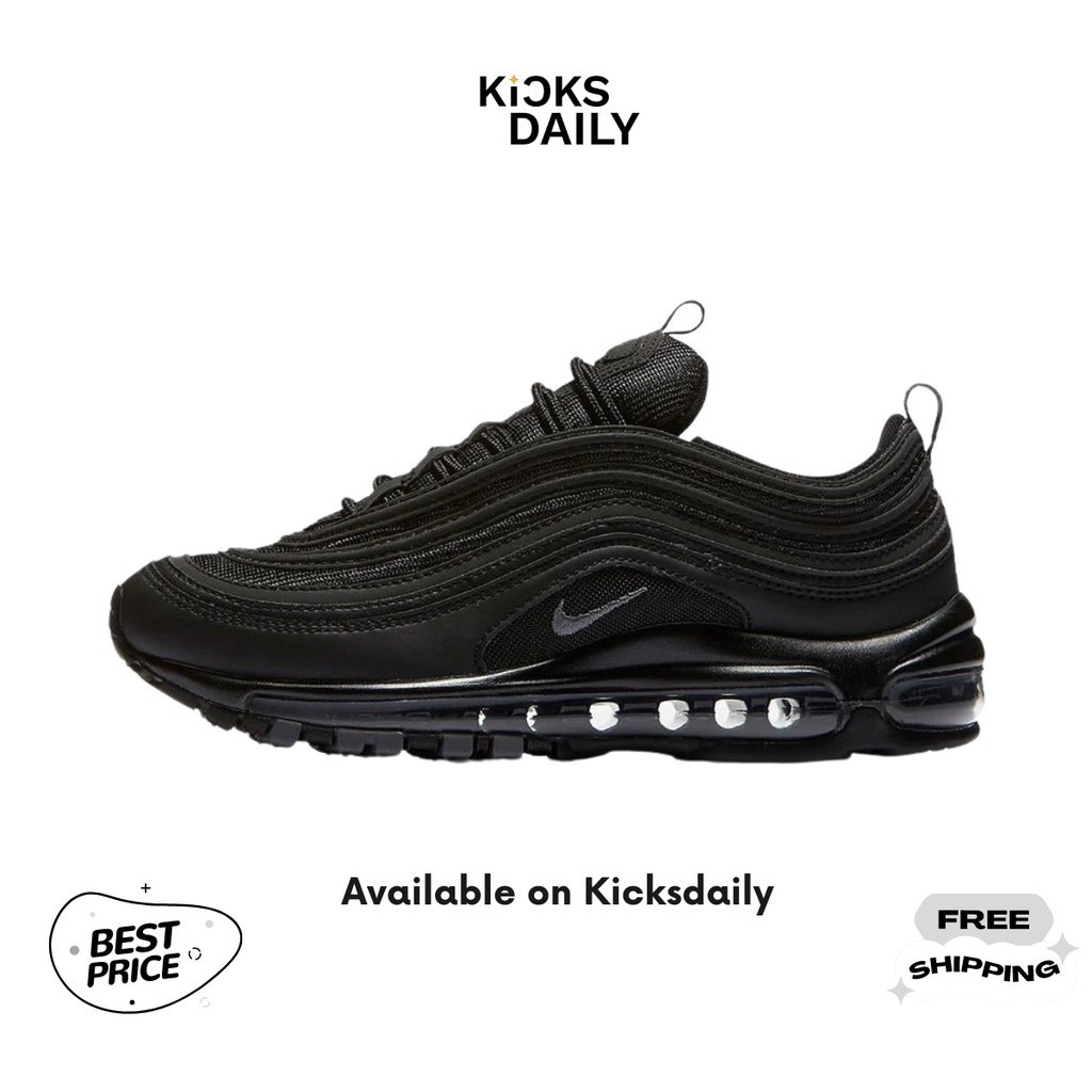 Sneakers Nike Air Max 97 Triple Black Full Black 100% Original BNIB