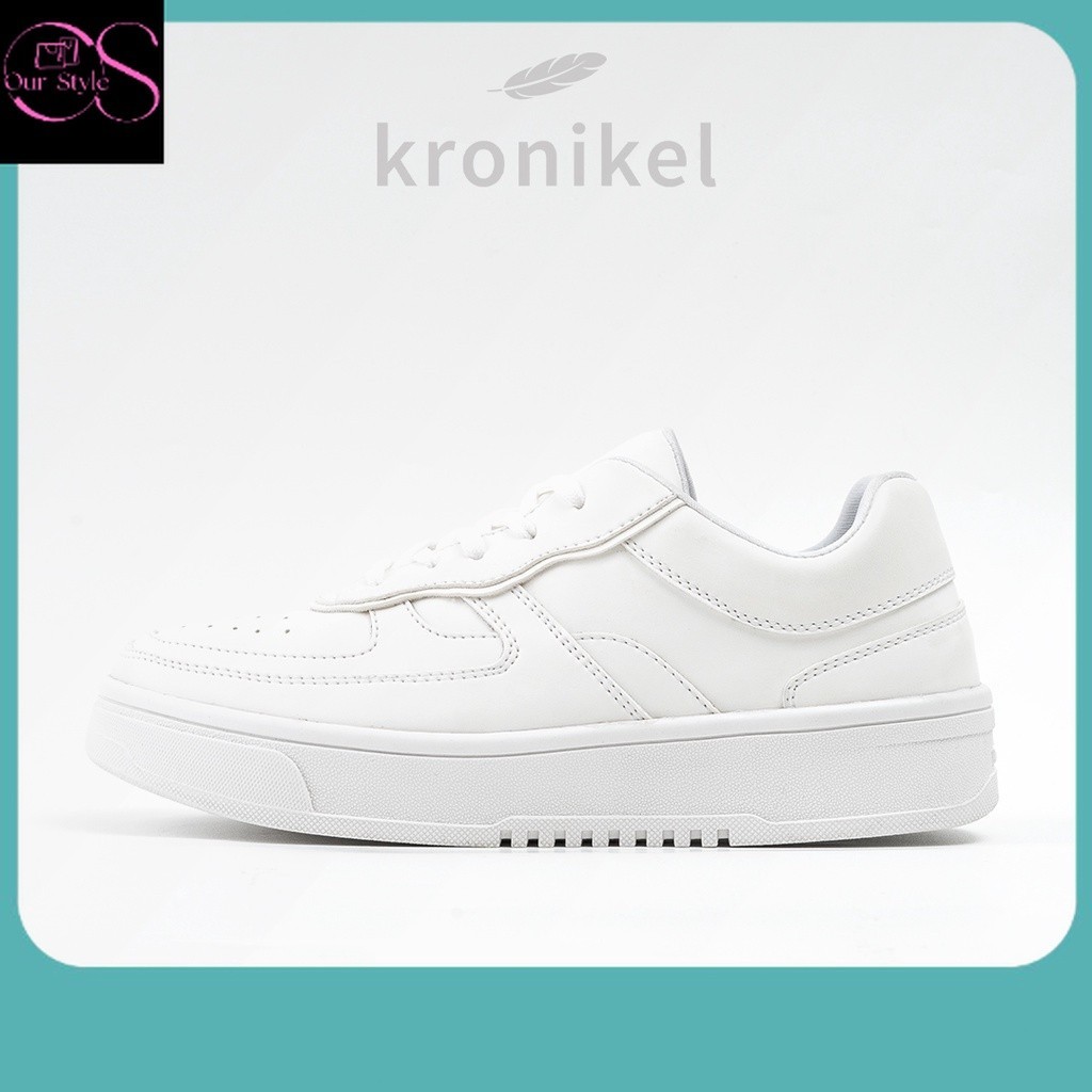 Sepatu Terkini / [PREMIUM LOKAL BRAND] KRONIKEL PROJECT // JUUN - Milk White