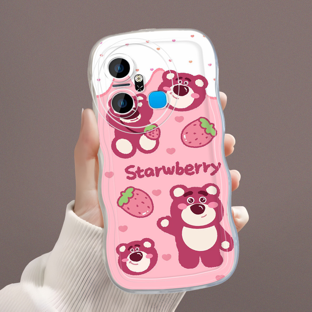 Casing Hp Untuk Infinix Smart 6 Plus Kesing Soft Phone Case Bergelombang Funny Lotso Softcase Cassin