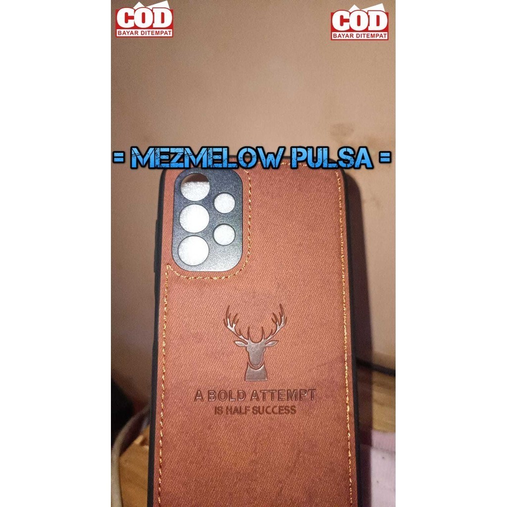 Case Cloth Jeans / Caseng Rusa Canvas Hard Case Canvas Deer Casing SAMSUNG A13 4G