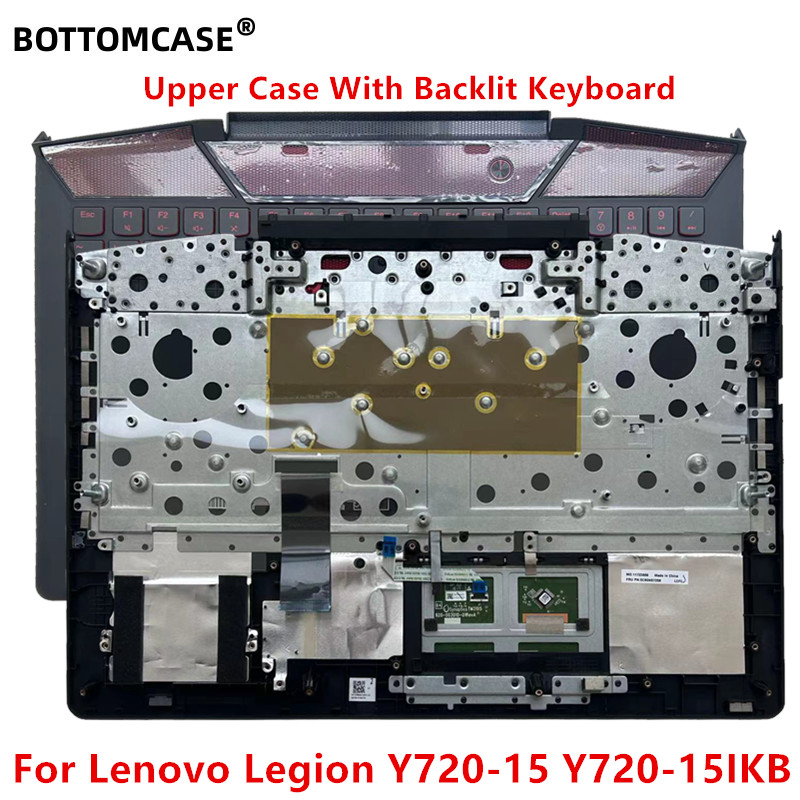 PREORDER BOTTOMCASE  New For Lenovo Legion Y720-15 Y720-15IKB Upper Case Palmrest Cover Backlit Keyb