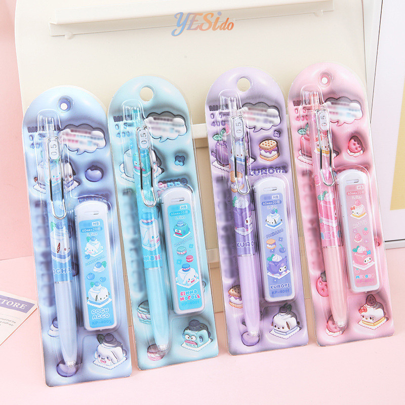 

COD✨ Pensil Pensil Mekanik 0.5 Sanrio/ Mechanical Pencil Cute-YES