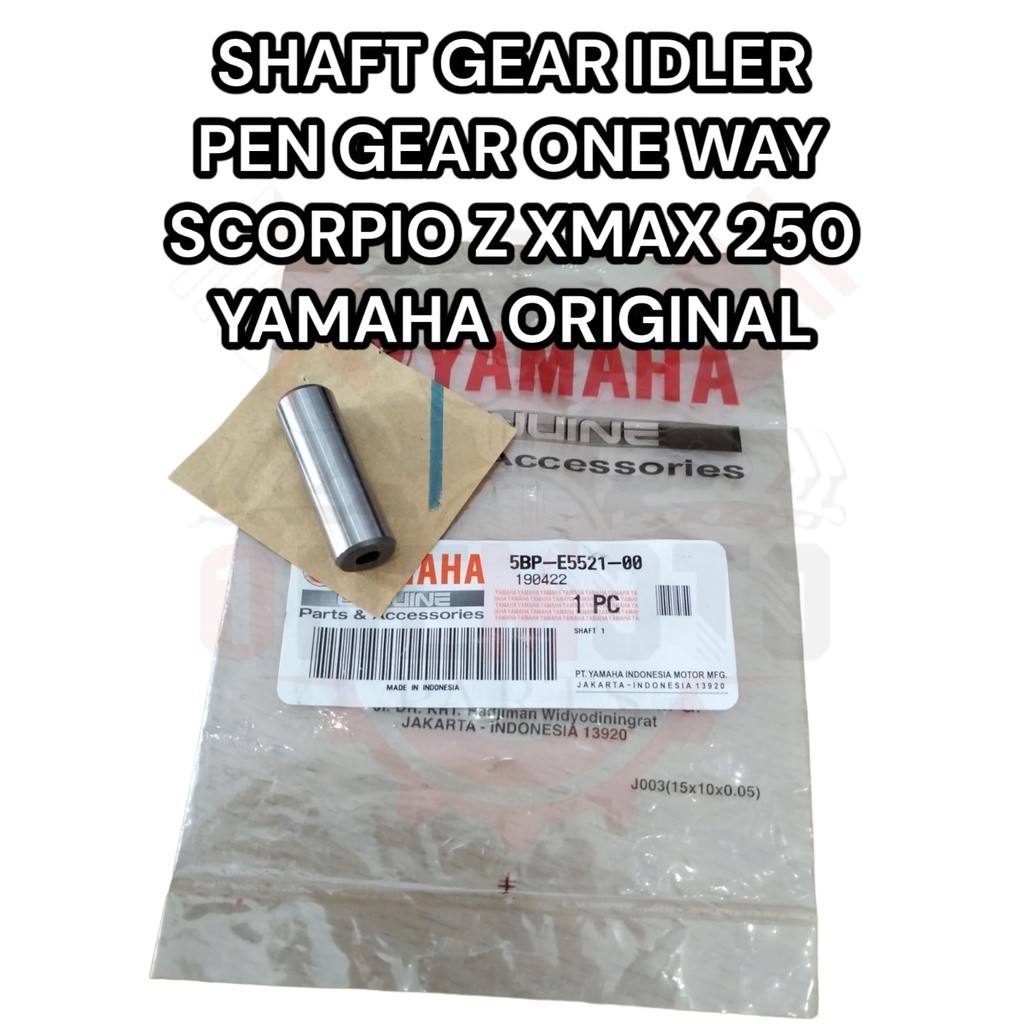 Orimoto - SHAFT GEAR IDLER PEN GEAR ONEWAY SCORPIO Z XMAX  YAMAHA 5BP-E5521-00 ORIGINAL