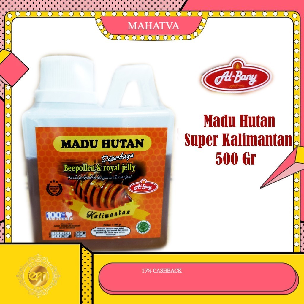 

Madu hutan Kalimantan Albany Nett 500 gr ( Suplemen Kesehatan )