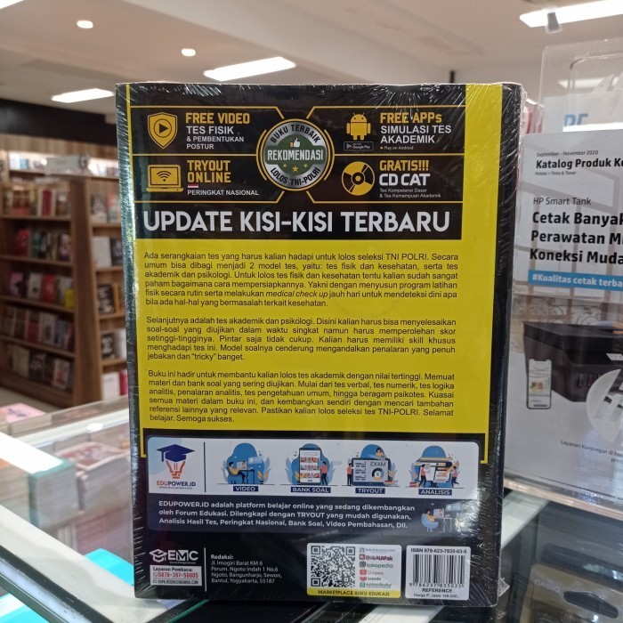 ✨BISA COD✨ - buku best drilling psikotes tes akademik TNI POLRI  gramedia
