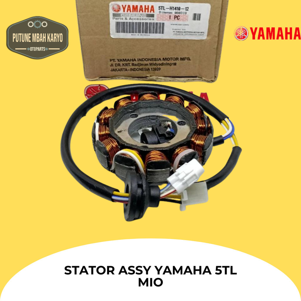 Spull Assy Stator Stater Spul Motor Mio Nouvo Fino Smile Sporty 5TL