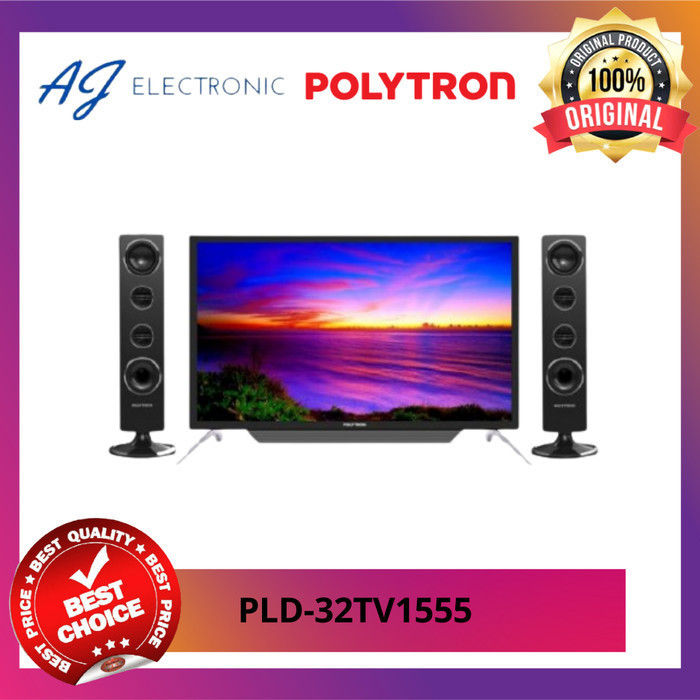 LED TV POLYTRON PLD-32TV1555 / PLD32TV1555 , Cinemax Sound Tower