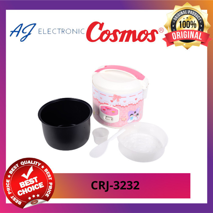RICE COOKER COSMOS CRJ-3232 / CRJ3232 , MEGIC COM 2 LITER