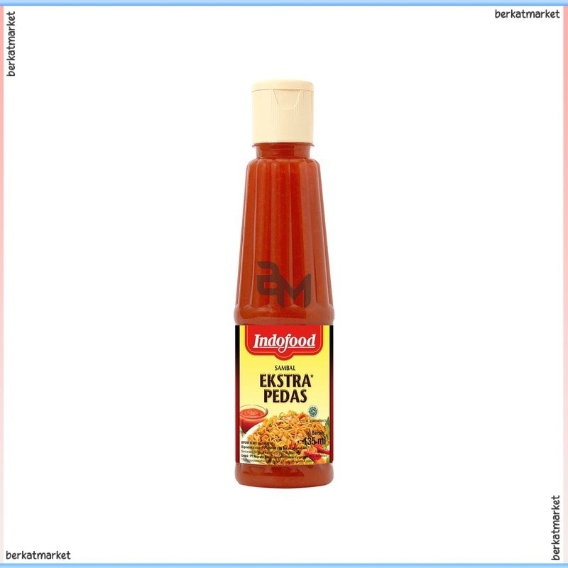 

CHILI SAUCE INDOFOOD SAMBAL EXTRA PEDAS 135ML SAUS PEDAS SAMBAL DRESSING